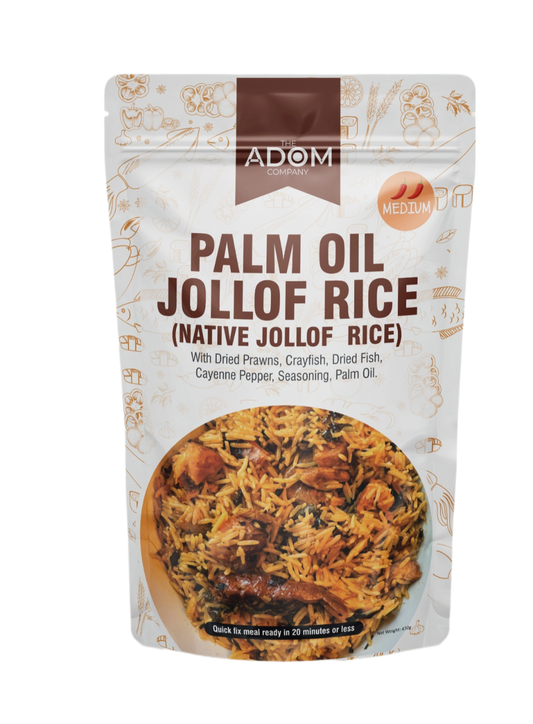 Palm Oil Jollof Rice (Native Jollof Rice)