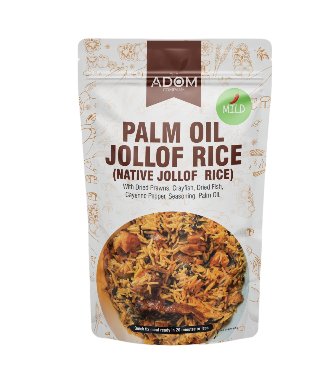 Palm Oil Jollof Rice (Native Jollof Rice)