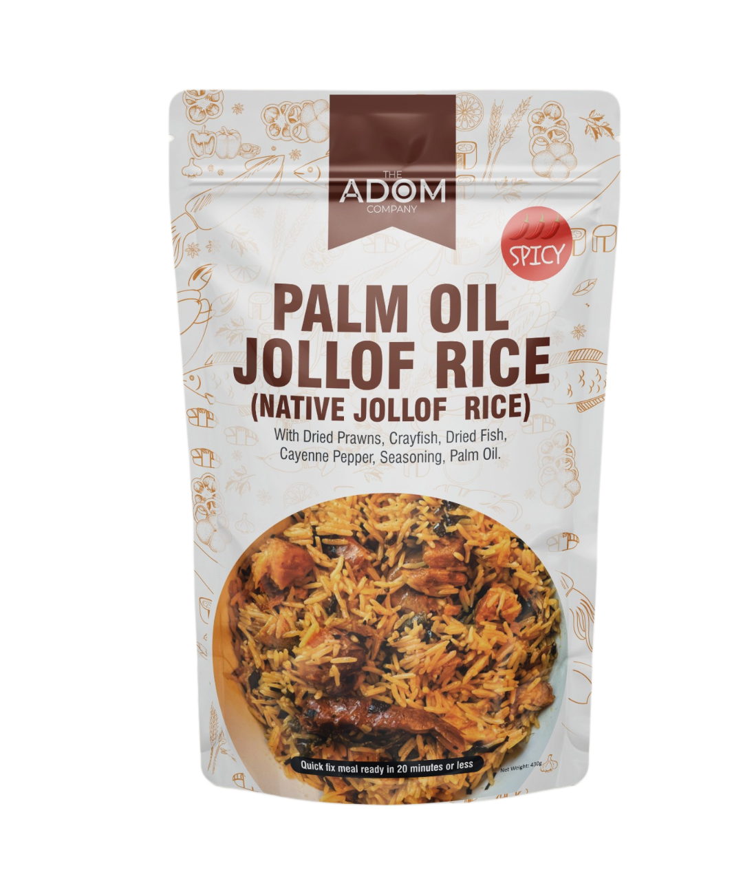 Palm Oil Jollof Rice (Native Jollof Rice)