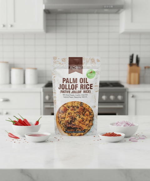 Palm Oil Jollof Rice (Native Jollof Rice)