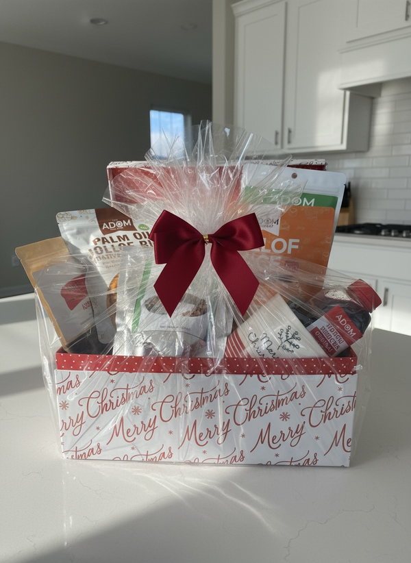 African Christmas Hamper | Ready to Cook Meals Gift Box | Stress Free Holiday Cooking