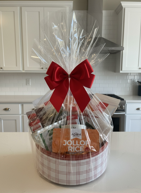 African Christmas Hamper | Ready to Cook Meals Gift Box | Stress Free Holiday Cooking