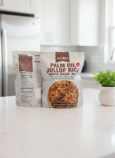 Palm Oil Jollof Rice (Native Jollof Rice)