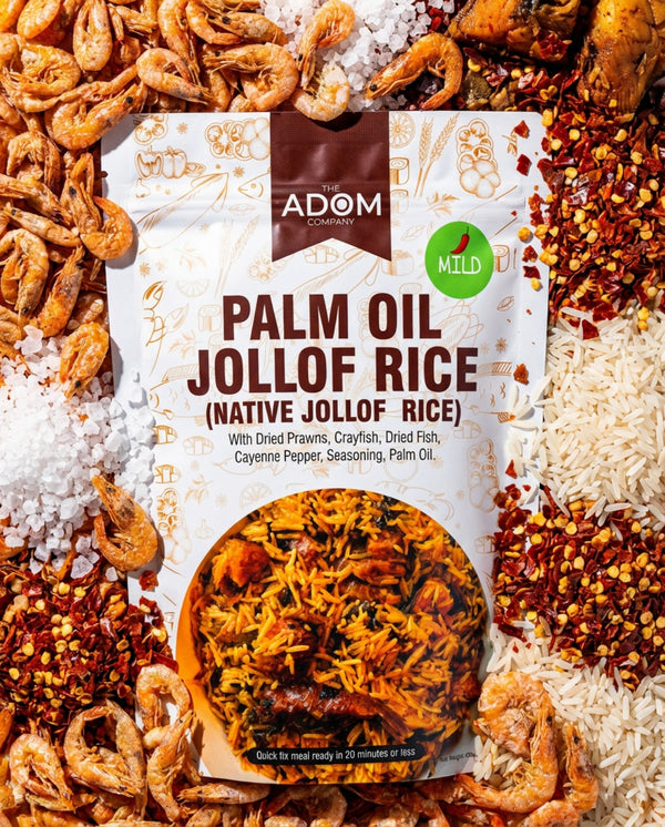 Palm Oil Jollof Rice (Native Jollof Rice)