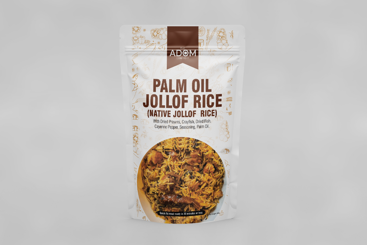 Palm Oil Jollof Rice (Native Jollof Rice)